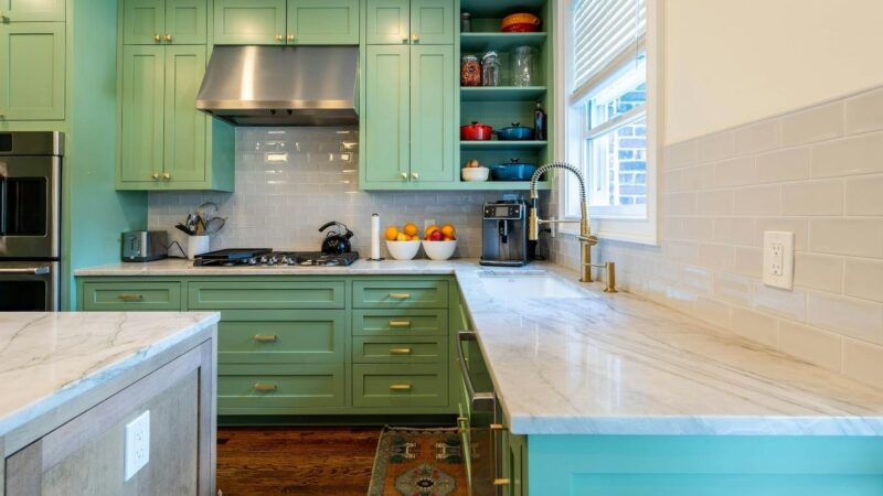 Go green or go home: 6 green kitchen cabinet ideas for a timeless kitchen