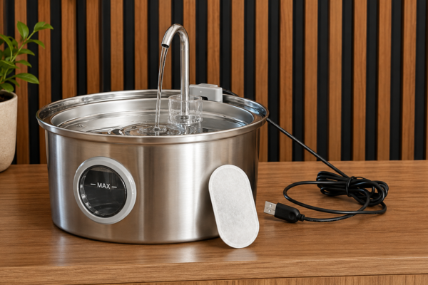 Stainless Steel Pet Fountains