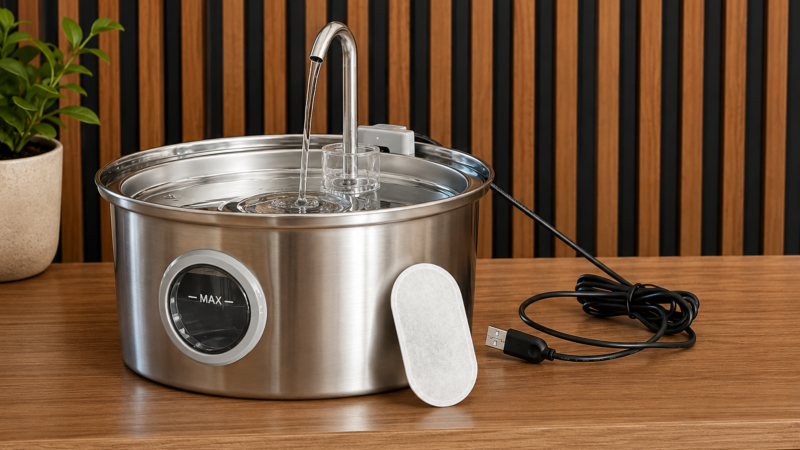 Stainless Steel Pet Fountains: Everything You Need to Know Before Buying