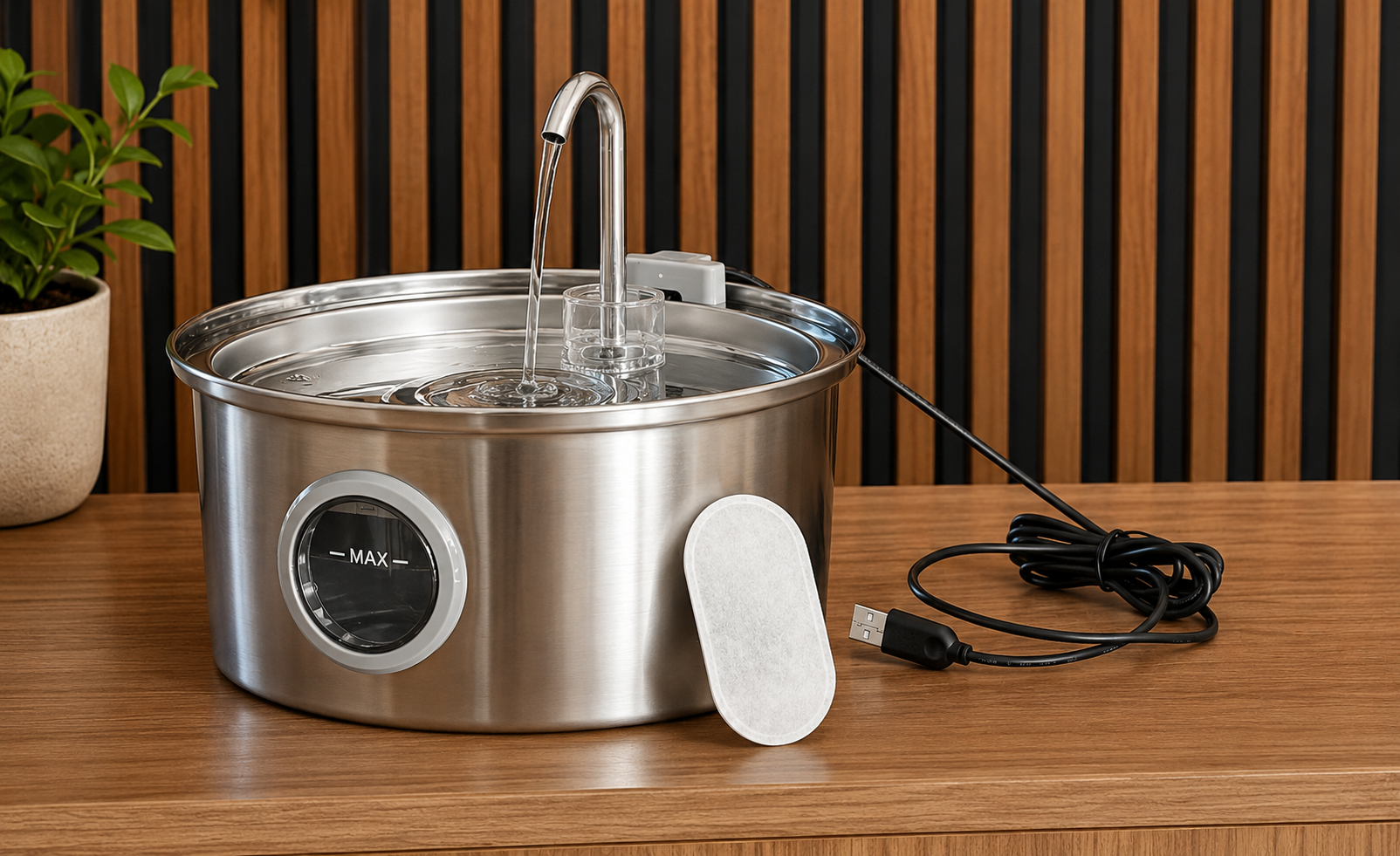 Stainless Steel Pet Fountains