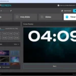 WorshipScreen: Free Church Presentation Software for Worship Songs, Bible Verses and Sermons