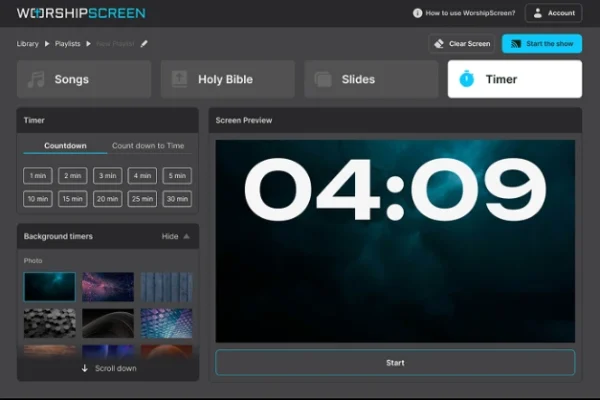WorshipScreen